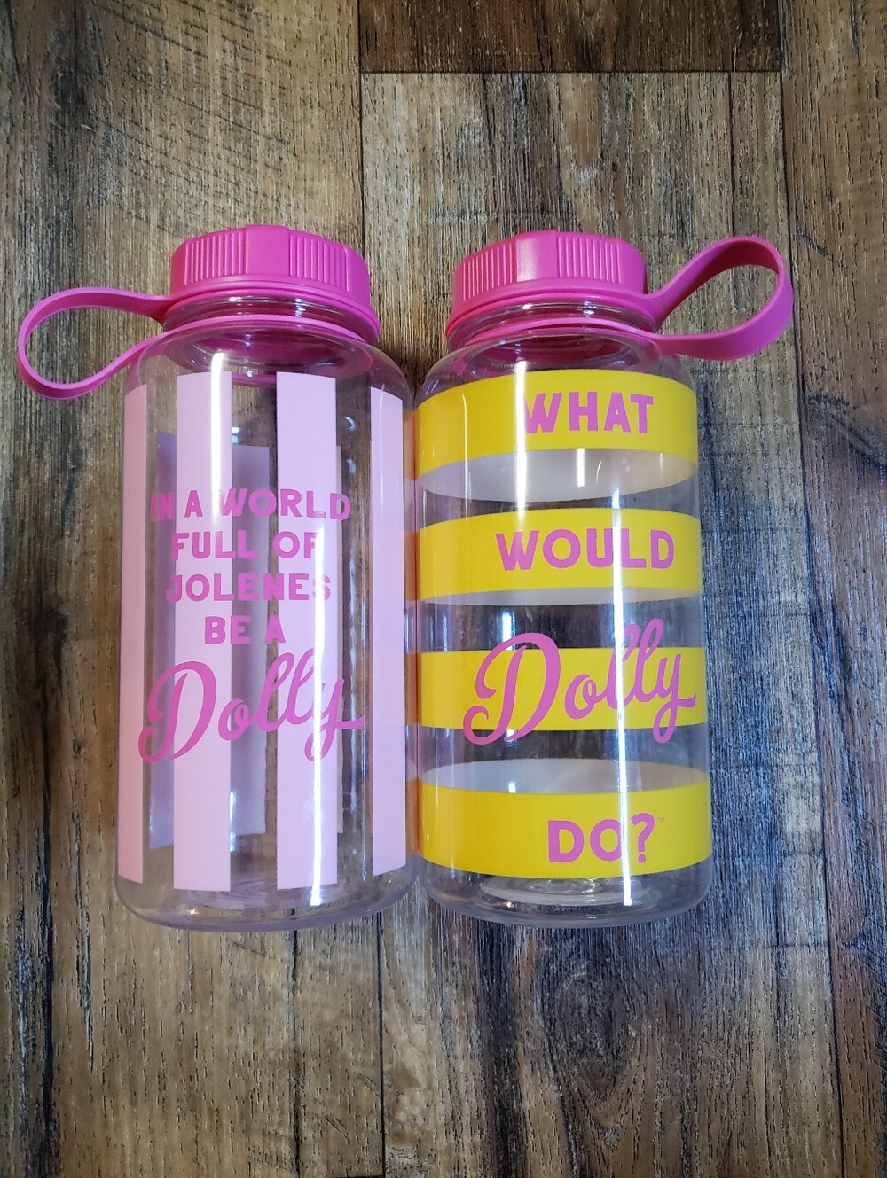 Set Of 2 Dolly Parton 33 Oz. Water Bottles